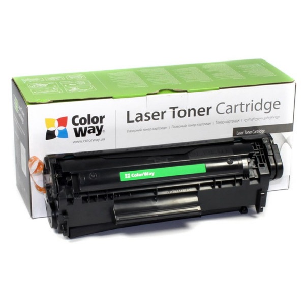 COLORWAY Toner CW-C725EU, 1600 oldal, Fekete - Can. 725; HP CE285A (85A) (CW-C725EU)