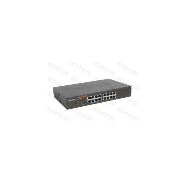 D-LINK Switch 16x1000Mbps Fémházas Asztali, DGS-1016D/E (DGS-1016D/E)