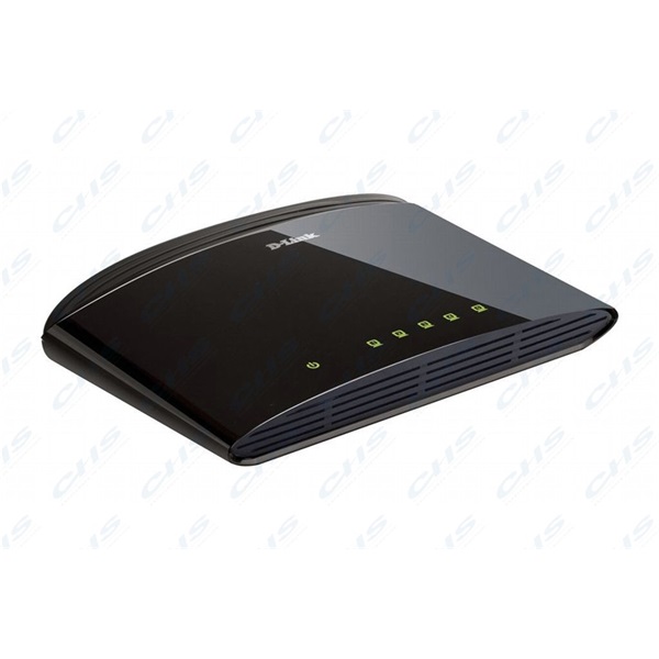 D-LINK Switch 5x100Mbps Műanyagházas Asztali, DES-1005D/E (DES-1005D/E)