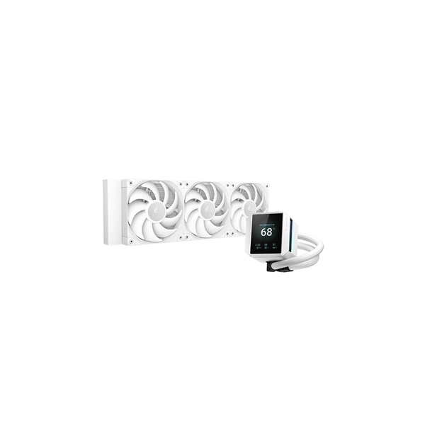 DEEPCOOL CPU Vízhűtés MYSTIQUE 360 WH, Univerzális (R-LX360-WHDSNMP-G-1)