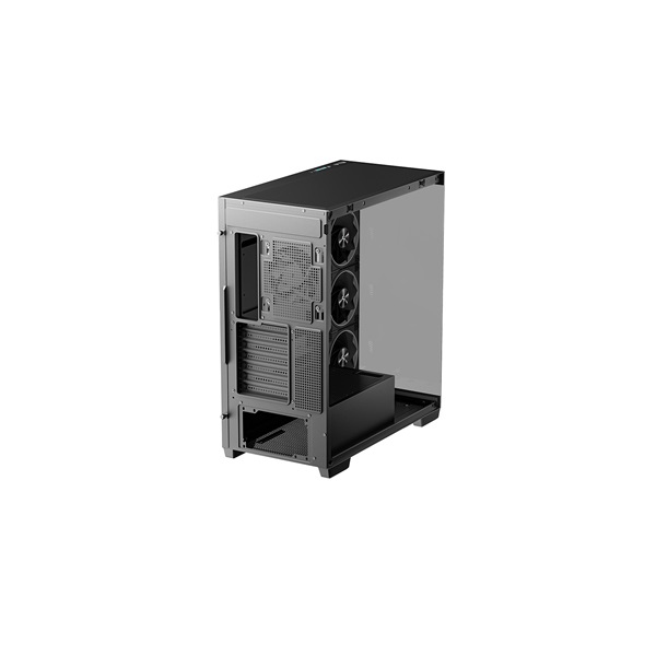 DEEPCOOL Ház ATX CG580 4F V2, Tápegység nélkül, Fekete, Üvegfalú (R-CG580-BKADA4-G-2)