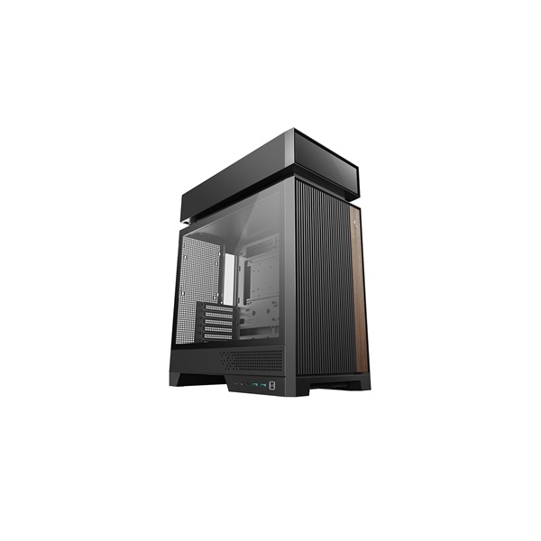 DEEPCOOL Ház ATX CL660, Tápegység nélkül, Fekete, Üvegfalú (R-CL660-BKNNA0-G-1)