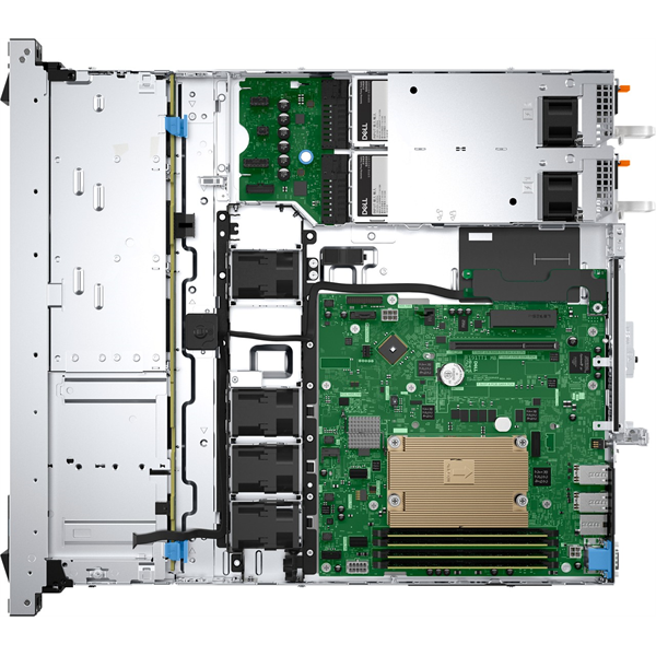 DELL ISG szerver - PE R360 rack (8x2.5"), 4C 6315P 2.8GHz, 1x32GB, 1x480GB RI SSD; H355, iD9 En., 2x700W. (EMEA_PROMO_R360_SPL4)