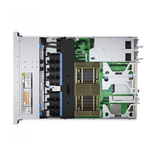DELL ISG szerver - PE R450 rack (8x2.5"), 1x16C S4314 2.4GHz, 1x32GB, 1x480GB RI SSD; H755, iD9 En., 2x700W. (EMEA_PER450SPL5)