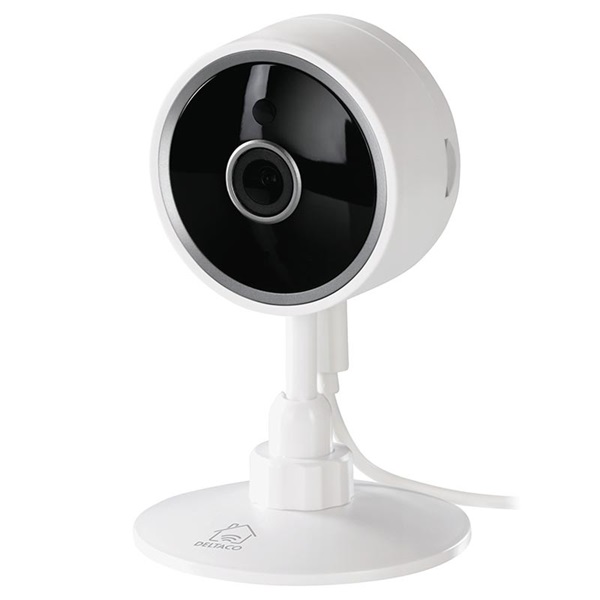 DELTACO SMART HOME SH-IPC02 2MP IP biztonsági kamera, beltéri 1080p WIFI (SH-IPC02 2MP)
