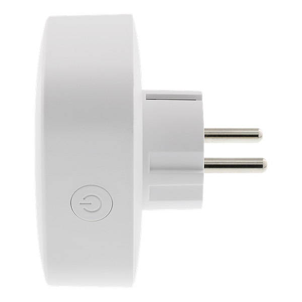 DELTACO SMART HOME SH-P01E beltéri konnektor, 10A WIFI energia monitoring (SH-P01E)