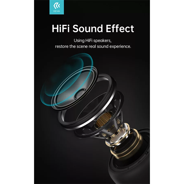 DEVIA VEZETÉK NÉLKÜLI BLUETOOTH HANGSZÓRÓ - KINTONE SERIES MINI WATERPROOFLANYARD SPEAKER - SZÜRKE (ST364204)