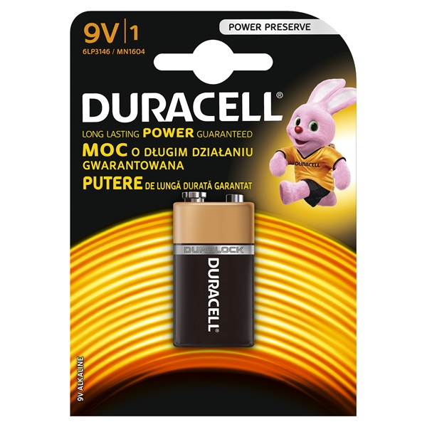 DURACELL BSC elem (9V) - DL (5000394125308)