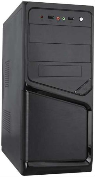 Danubius C3088  Fekete  ATX ház USB 2.0 SSD tálca 420W 8cm táppal