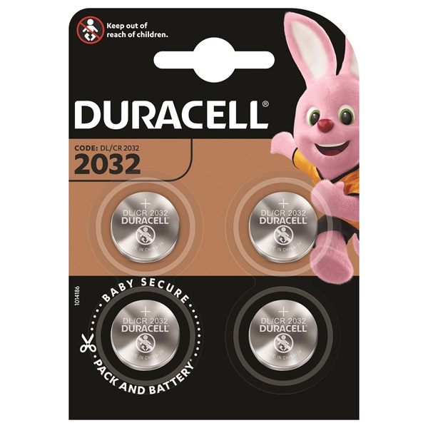 DURACELL DL 2032 4 db elem- DL (5000394071780)