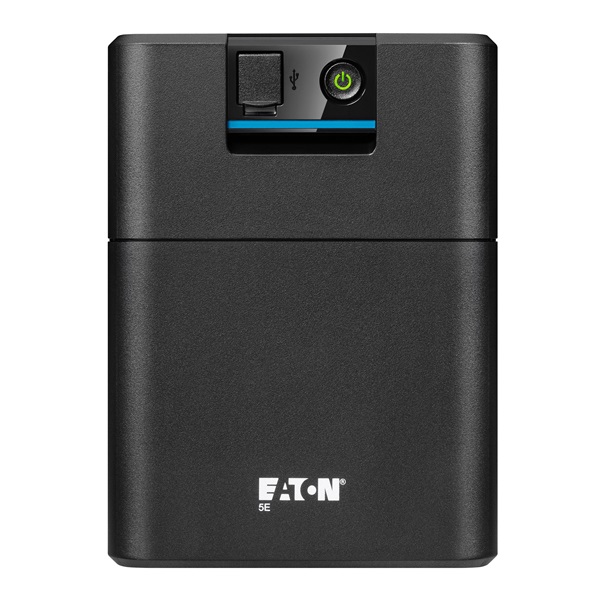 EATON UPS 5E1600UD, Gen2, USB DIN, 1600VA/900W, In: Schuko, Out: 4xDIN, Line-interaktív szünetmentes, AVR, torony (9C00-73006)