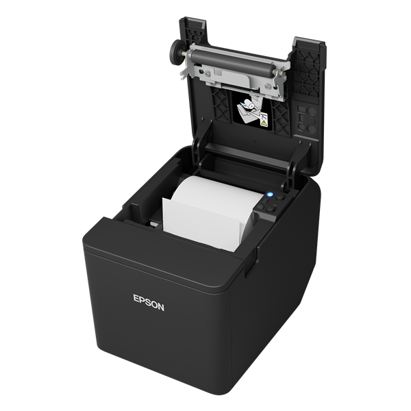 EPSON Blokknyomtató - TM-T20IV (101) (250mm/s, 203 DPI, 80mm, USB/RS-232, Fekete) (C31CL47101)