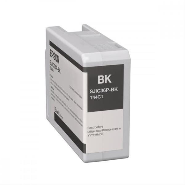 EPSON SJIC36P-BK Black patron 80 ml (eredeti) C13T44C140 C6000AE/C6500AE nyomtatóhoz