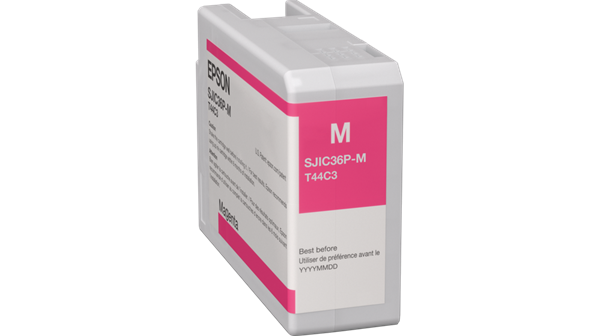 EPSON SJIC36P-M Magenta patron 80 ml (eredeti) C13T44C340 C6000AE/C6500AE nyomtatóhoz