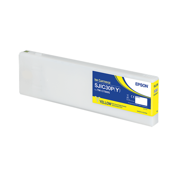 EPSON SJIC30P(Y) Yellow patron 294.3 ml (eredeti) C33S020642 C7500G címkenyomtatóhoz (C33S020642)