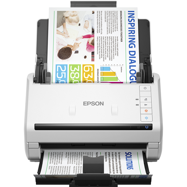 EPSON Docuscanner - WorkForce DS-530II (A4, 600 DPI, 35 lap/perc, USB, ADF, duplex) (B11B261401)