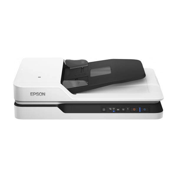 EPSON Docuscanner - WorkForce DS-1660W (A4, 1200 DPI, 35 lap/perc, USB/LAN(opcionális)/Wifi, ADF, duplex) (B11B244401)
