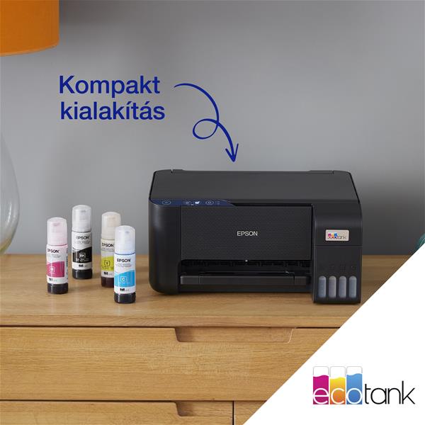 EPSON EcoTank L3231 A4, MFP, színes, 5760x1440 DPI, 33 lap/perc, USB tintasugaras nyomtató