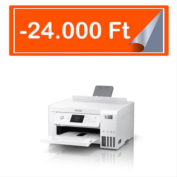 EPSON Ecotank L4266 tintasugaras nyomtató (A4, MFP, színes, 5760x1440 DPI, 33 lap/perc, duplex, USB/Wifi/Wifi Direct)