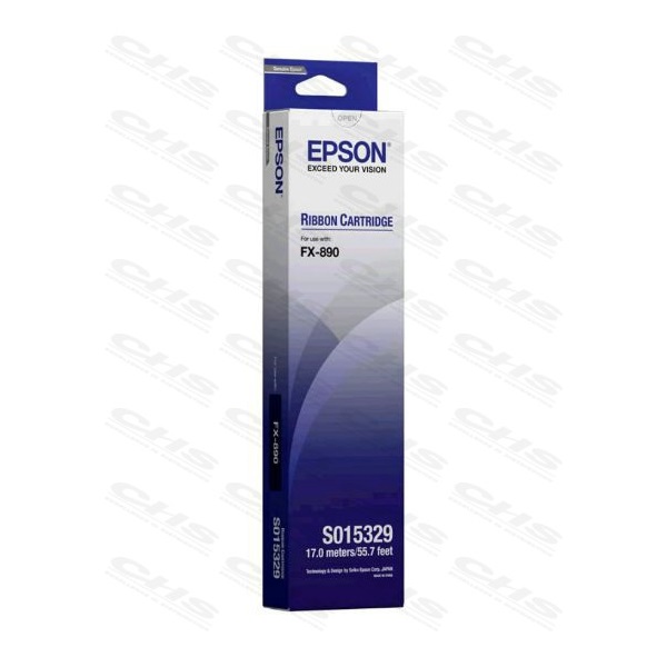EPSON SIDM Black Ribbon Cartridge for FX-890, FX-890A (C13S015329)
