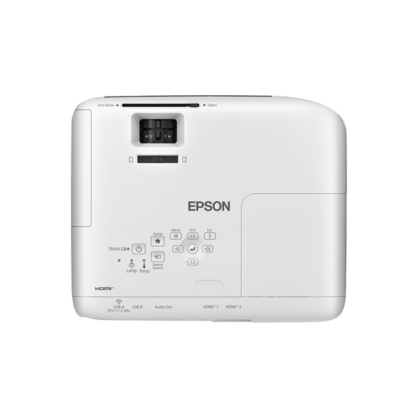 EPSON Projektor - EB-FH08 (3LCD, 1920x1080 (Full HD), 16:9,  3600 AL, 16 000:1, 2xHDMI/USB) (V11HB54040)