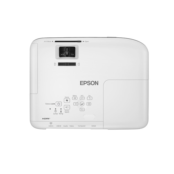 EPSON Projektor - EB-W51 (3LCD, 1280x800, 16:10 (WXGA), 4000 AL, 16 000:1, HDMI/VGA/USB) (V11H977040)