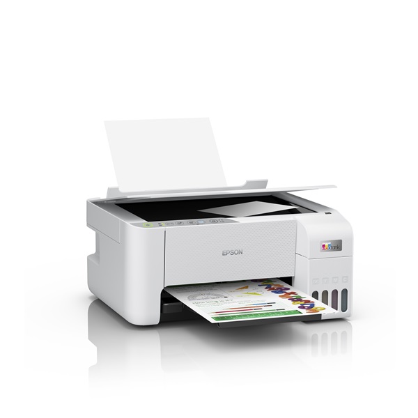 Epson EcoTank L3256 színes tintasugaras MFP, WiFi, USB 2.0 A4 nyomtató, fehér