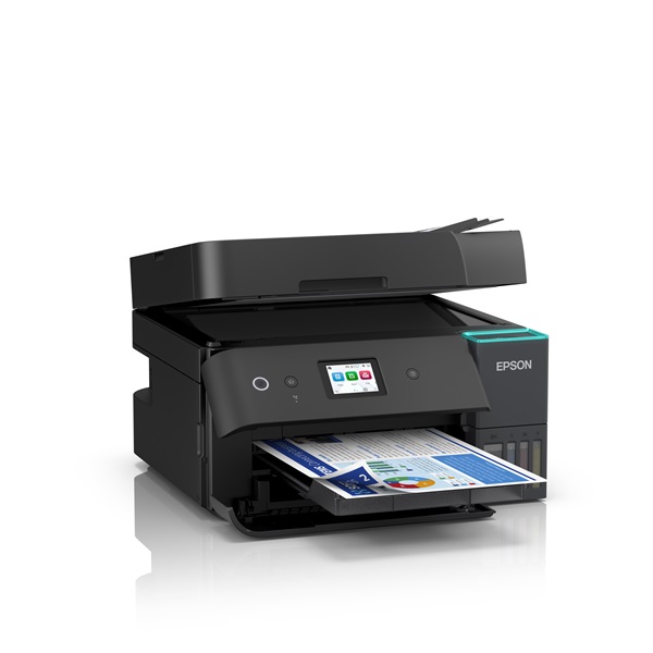 EPSON Tintasugaras nyomtató - EcoTank L6390 (A4, MFP, színes,4800x1200 DPI,35 lap/perc, Full duplex, ADF, USB/LAN/Wifi) (C11CL40405)