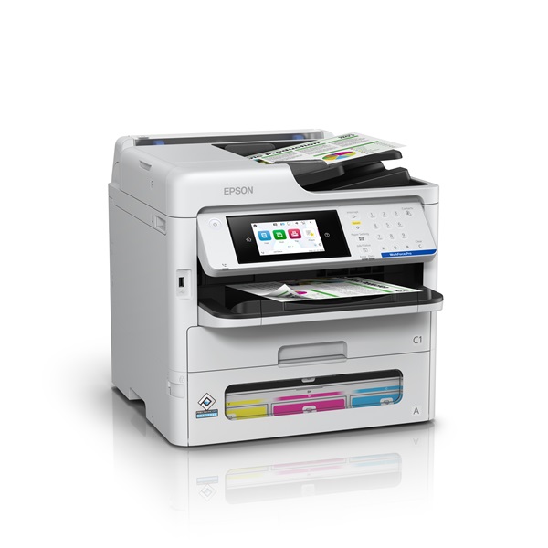EPSON Tintasugaras nyomtató - WorkForce Pro EM-C800RDWF (A4, MFP, 4800x1200 DPI, 34 lap/perc, duplex, ADF, USB/LAN/Wifi) (C11CK19401)