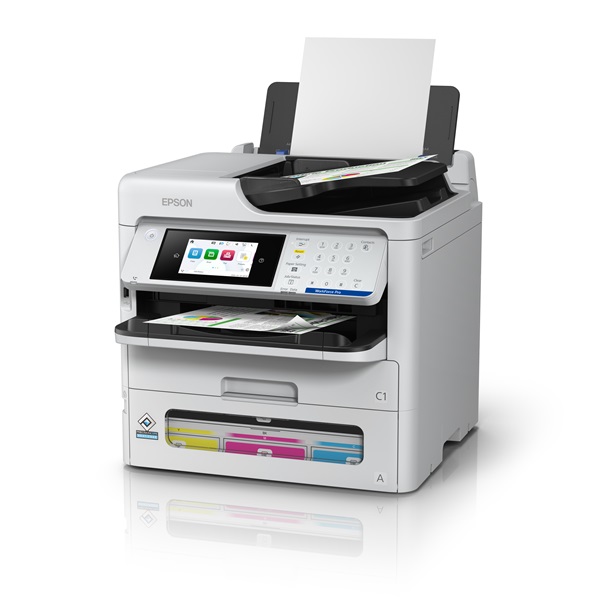 EPSON Tintasugaras nyomtató - WorkForce Pro EM-C800RDWF (A4, MFP, 4800x1200 DPI, 34 lap/perc, duplex, ADF, USB/LAN/Wifi) (C11CK19401)