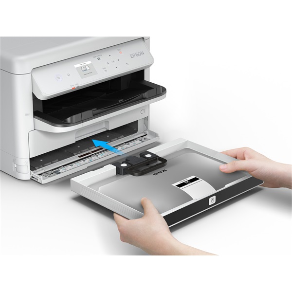 EPSON Tintasugaras nyomtató - WorkForce WF-M5399DW (A4, 1200x2400 DPI, 34 lap/perc, duplex, USB/LAN/Wifi) (C11CK77401)