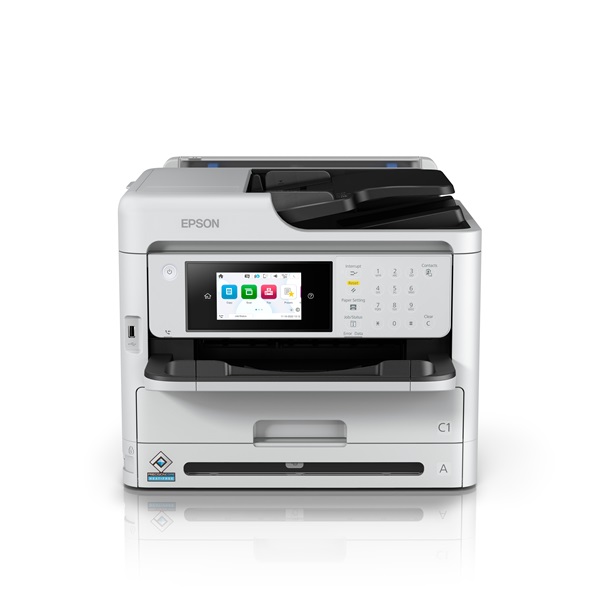 EPSON Tintasugaras nyomtató - WorkForce WF-M5899DWF (A4, MFP, 1200x2400 DPI, 34 lap/perc, duplex, ADF, USB/LAN/Wifi) (C11CK76401)