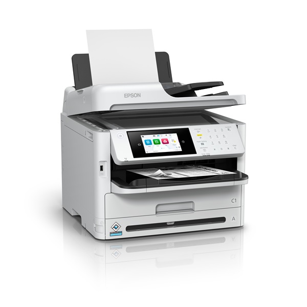 EPSON Tintasugaras nyomtató - WorkForce WF-M5899DWF (A4, MFP, 1200x2400 DPI, 34 lap/perc, duplex, ADF, USB/LAN/Wifi) (C11CK76401)