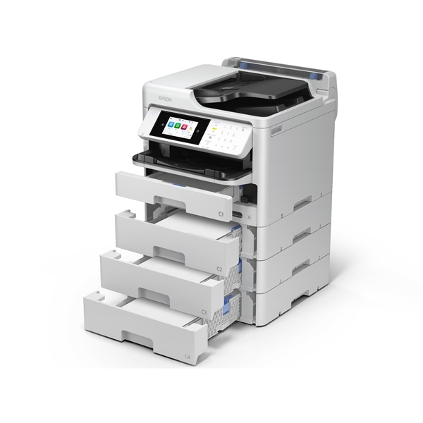 EPSON Tintasugaras nyomtató - WorkForce WF-M5899DWF (A4, MFP, 1200x2400 DPI, 34 lap/perc, duplex, ADF, USB/LAN/Wifi) (C11CK76401)