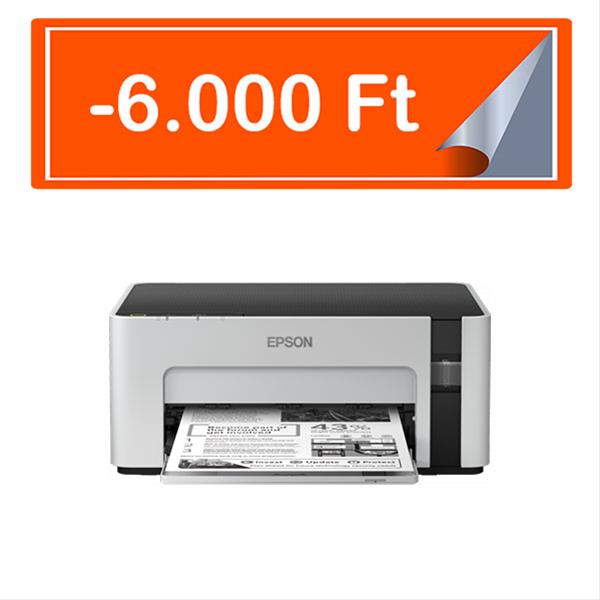 EPSON Tintasugaras nyomtató - EcoTank M1100 (A4, 1440x720 DPI, 32 lap/perc, USB) (C11CG95403)