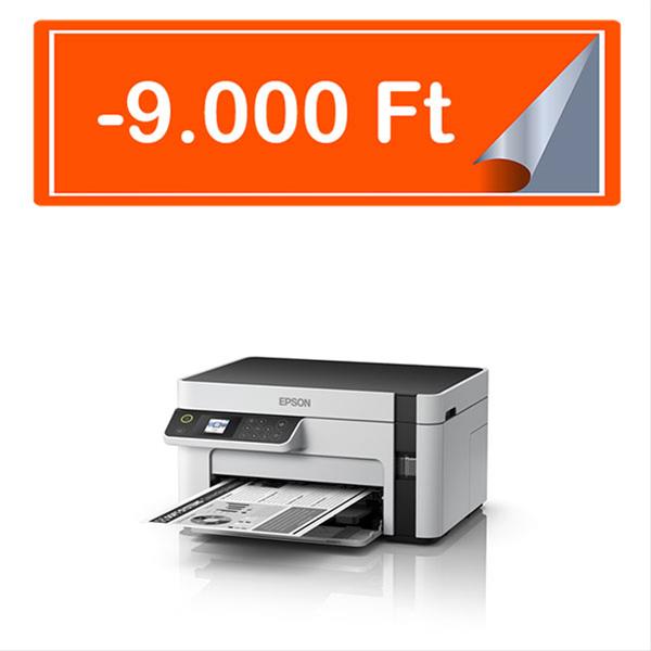 EPSON Tintasugaras nyomtató - EcoTank M2120 (A4, MFP, 1440x720 DPI, 32 lap/perc, USB/WiFi) (C11CJ18402)