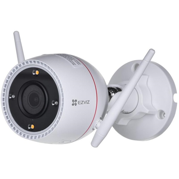 EZVIZ H3C 2K kültéri kamera, színes éjszakai, kétirányú beszéd, AI alakérzékelés, IP67, sziréna, villogó, 512GB (303102712)