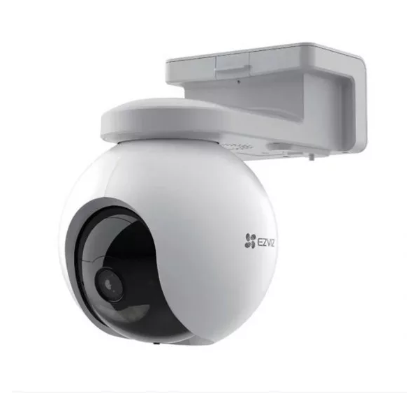EZVIZ HB8 2K+ kültéri akkunulátoros kamera, újratölthető, színes éjszakailátás, 360 ° panoráma, 4MP, free Wifi,10400 mAh (303102252)