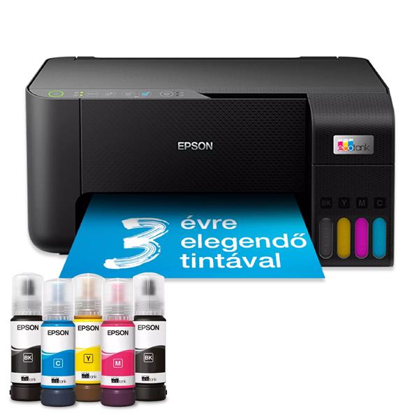 Epson EcoTank L3270 MFP A4 színes 5760x1440 DPI, 33 lap/perc, USB/Wifi tintasugaras nyomtató