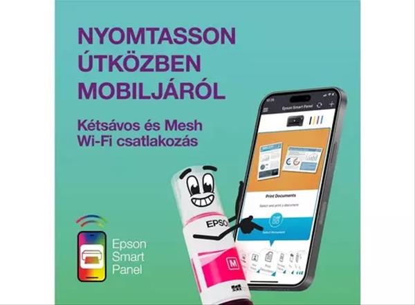 Epson EcoTank L6370 A4, Színes multifunkciós nyomtató DUPLEX, ADF, WIFI/LAN/USB, 15100/5500 oldal tintával