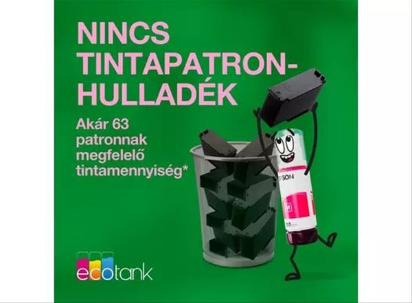 Epson EcoTank L6370 A4, Színes multifunkciós nyomtató DUPLEX, ADF, WIFI/LAN/USB, 15100/5500 oldal tintával