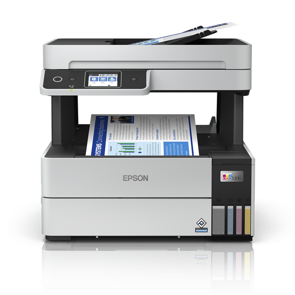 EPSON EcoTank L6490 A4, színes multifunkciós nyomtató DUPLEX WiFi/LAN 13 000/5200 oldal tintával