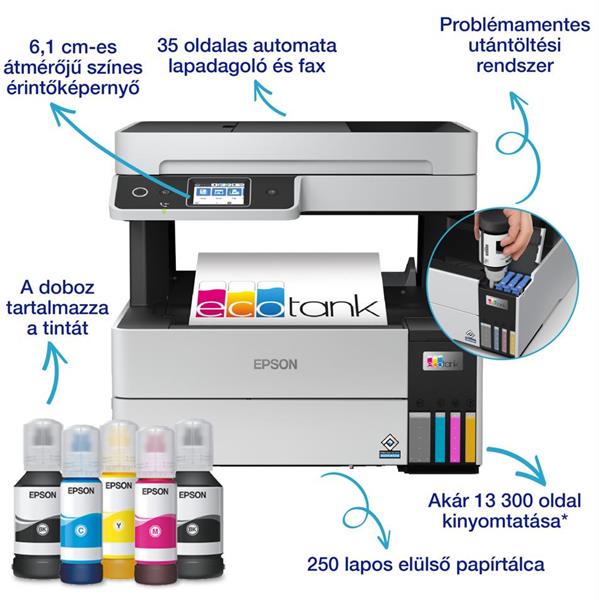 Epson EcoTank L6499 színes multifunkciós nyomtató (C11CJ88408)
