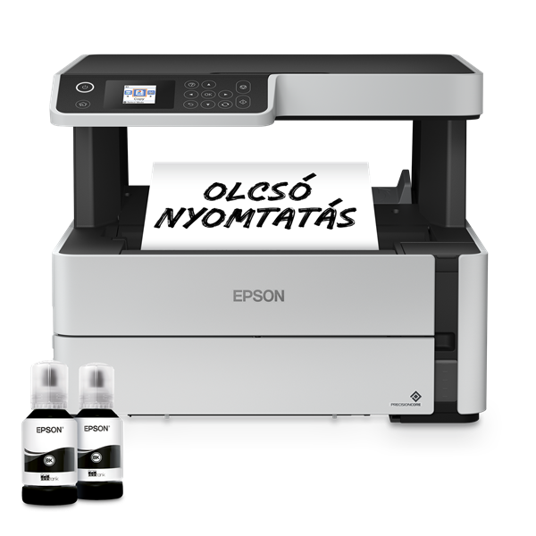 Epson EcoTank M2170 (A4, MFP, 1200x2400 DPI, 39 lap/perc, USB/LAN/Wifi) nyomtató