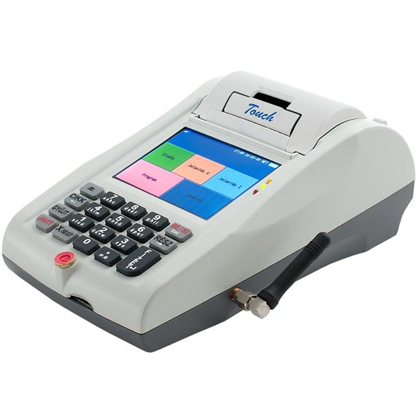 FISCAL Online pénztárgép érintőképernyős.