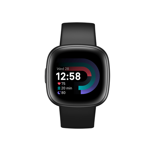FITBIT Versa 4 okosóra (Black / Graphite Aluminium) (FB523BKBK)