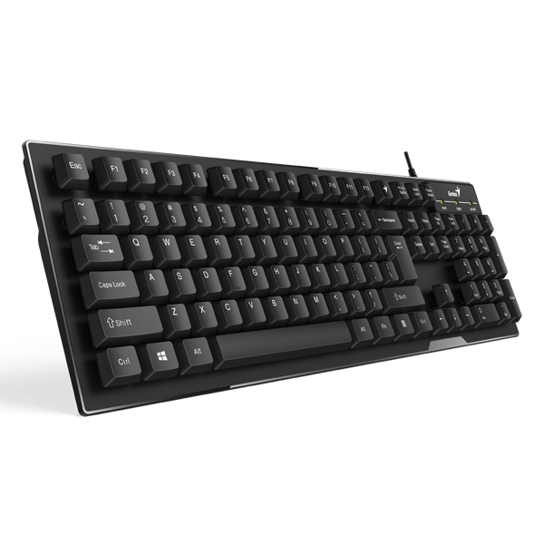 Genius KB-102  Smart USB Billentyűzet, fekete