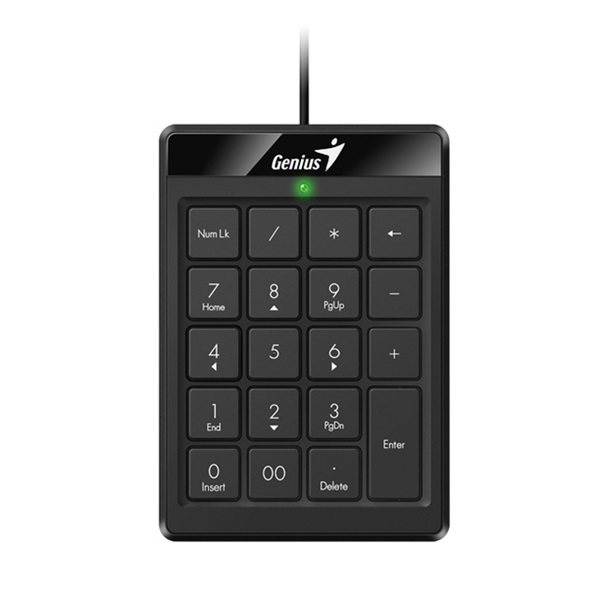 GENIUS Vezetékes Numerikus Billentyűzet Numpad 110 USB Fekete (NUMPAD 110)