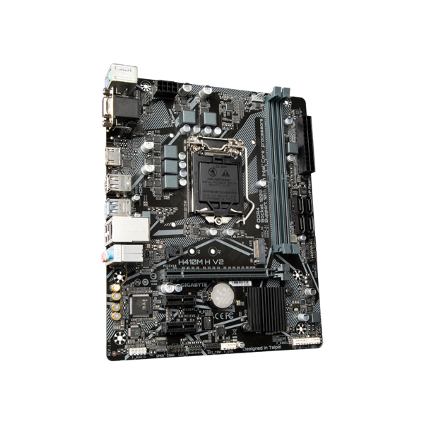 GIGABYTE Alaplap S1200 H410M H V2 INTEL H470, mATX (H410M H V2)