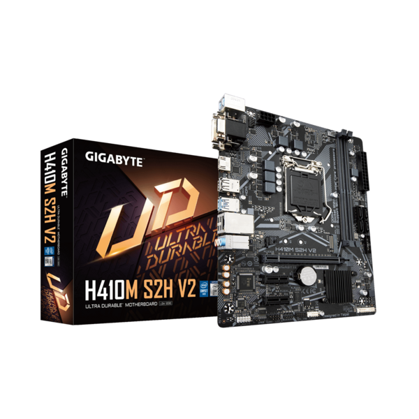 GIGABYTE Alaplap S1200 H410M S2H V2 INTEL H470, mATX (H410M S2H V2)